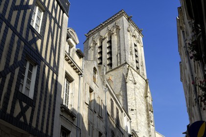 France, Charente-Maritime (17), La Rochelle, église Saint-Sauveur