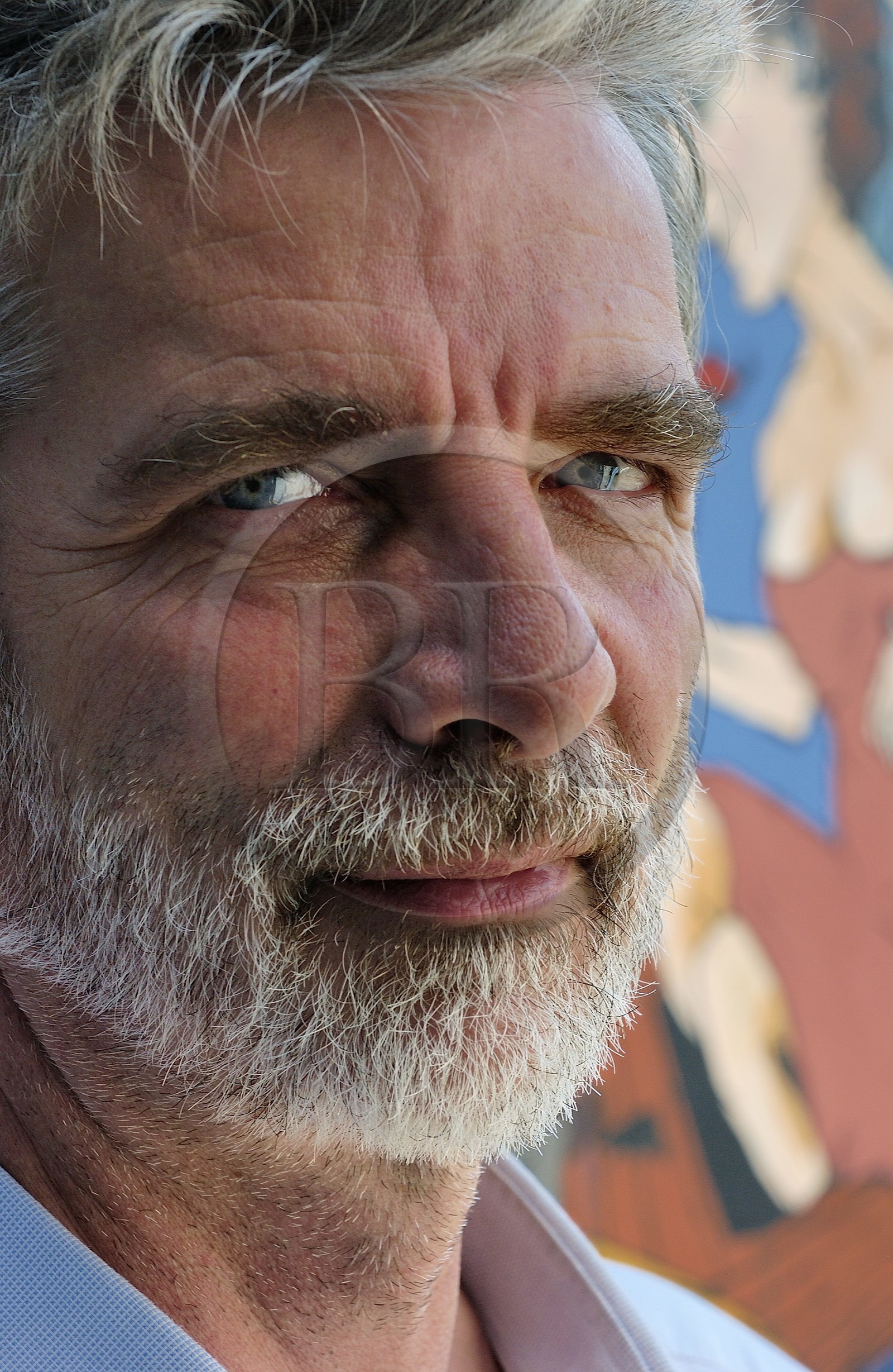 France, l'artiste Hervé Bourdin