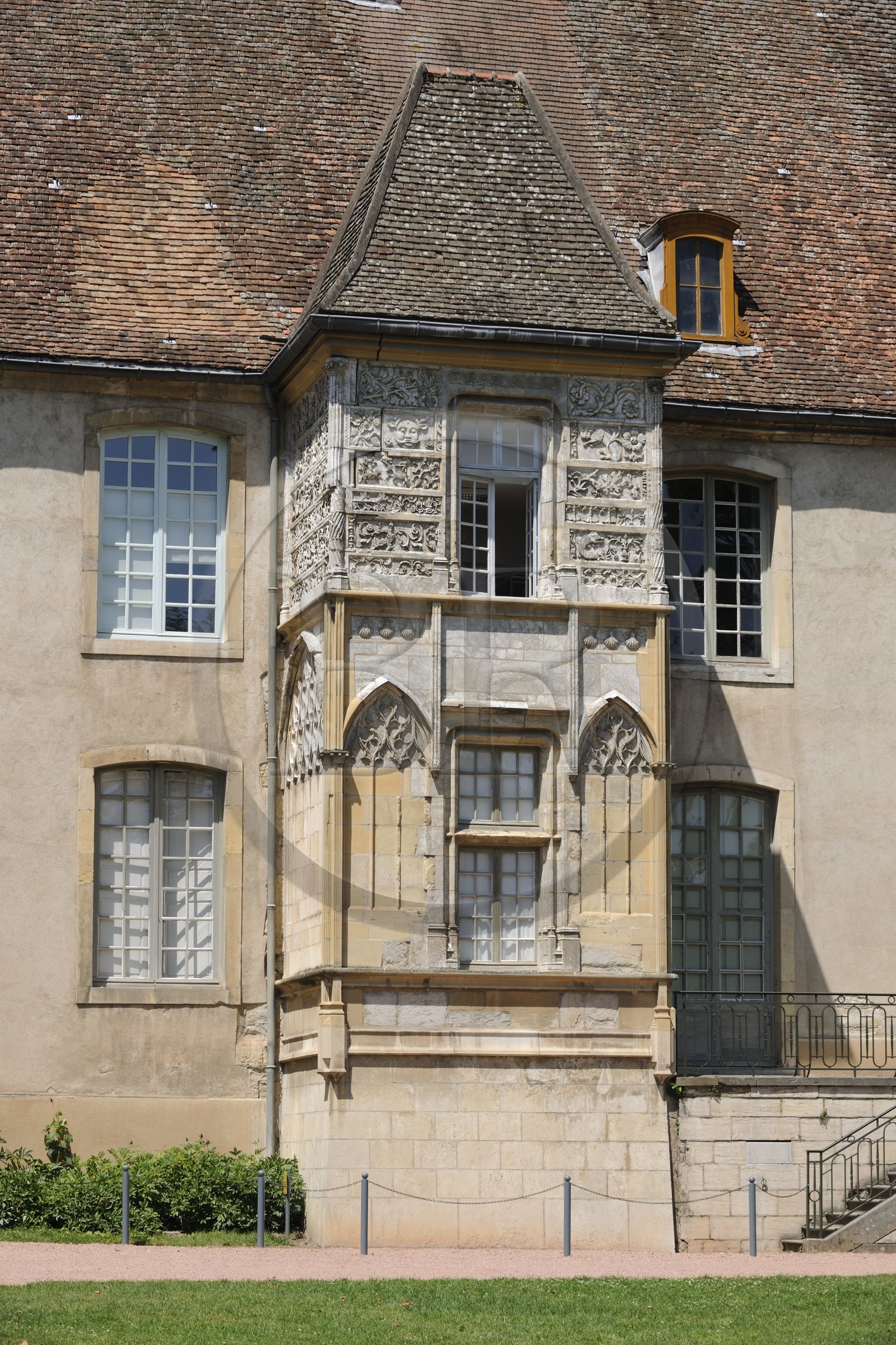 France, Saône et Loire (71), Cluny, Hôtel de Ville ancien palais des invités de l'abbé