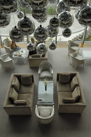 Republic of Ireland, County Galway, Galway, the G Hotel, by Douglas Wallace Architects and Designers in collaboration with Philip Treacy