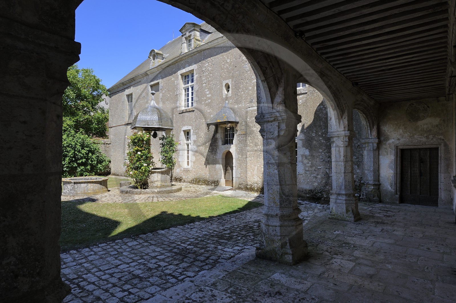 France, Loir et Cher, Chateau de Talcy