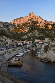 France, Bouches du Rhone, Marseille, National Park of the Calanques, Callelongue harbour