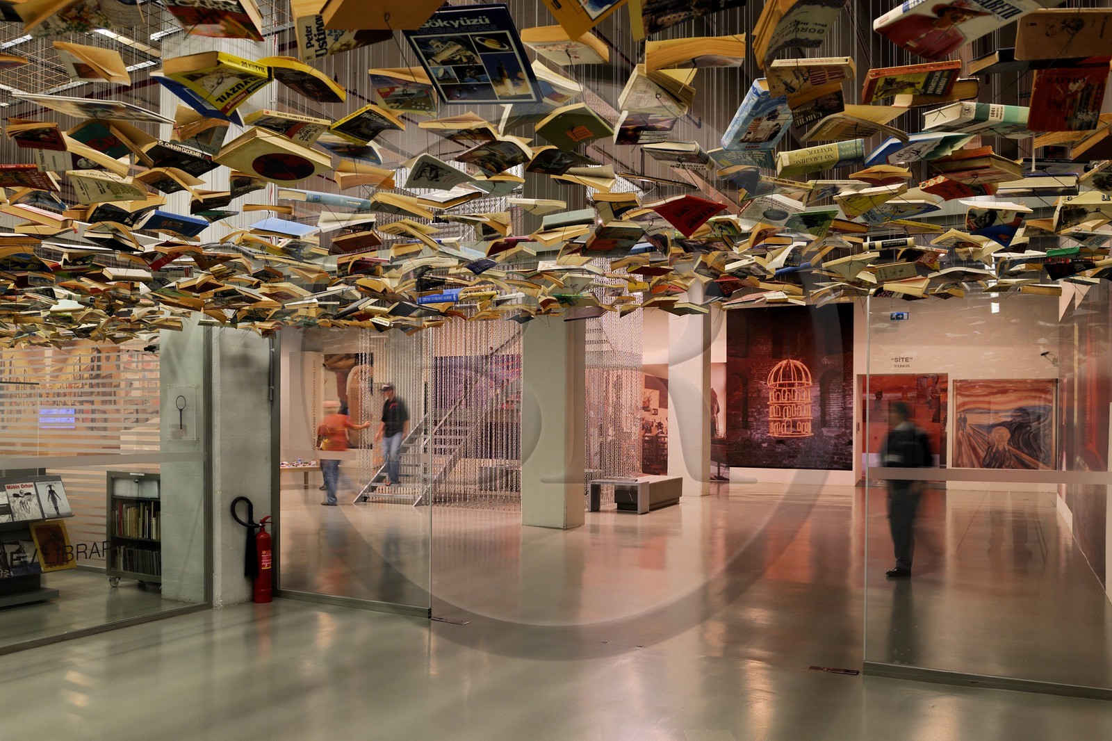 Turkey, Istanbul, Beyoglu, Karakoy District, the Modern Art Museum (Istanbul Modern)