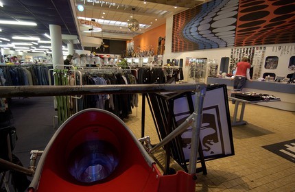 Belgique, Flandre, Anvers (Antwerpen), boutique branchée de vêtements