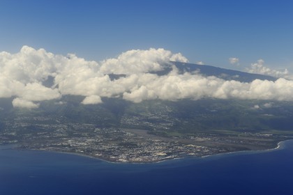 France, île de la Réunion, Le Port (vue aérienne)