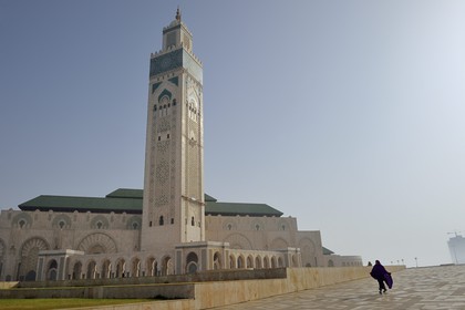 Morocco, Casablanca, Grand Hassan II Mosque