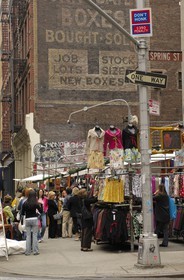 Etats-Unis, New York, Manhattan, Soho,  marché aux puces