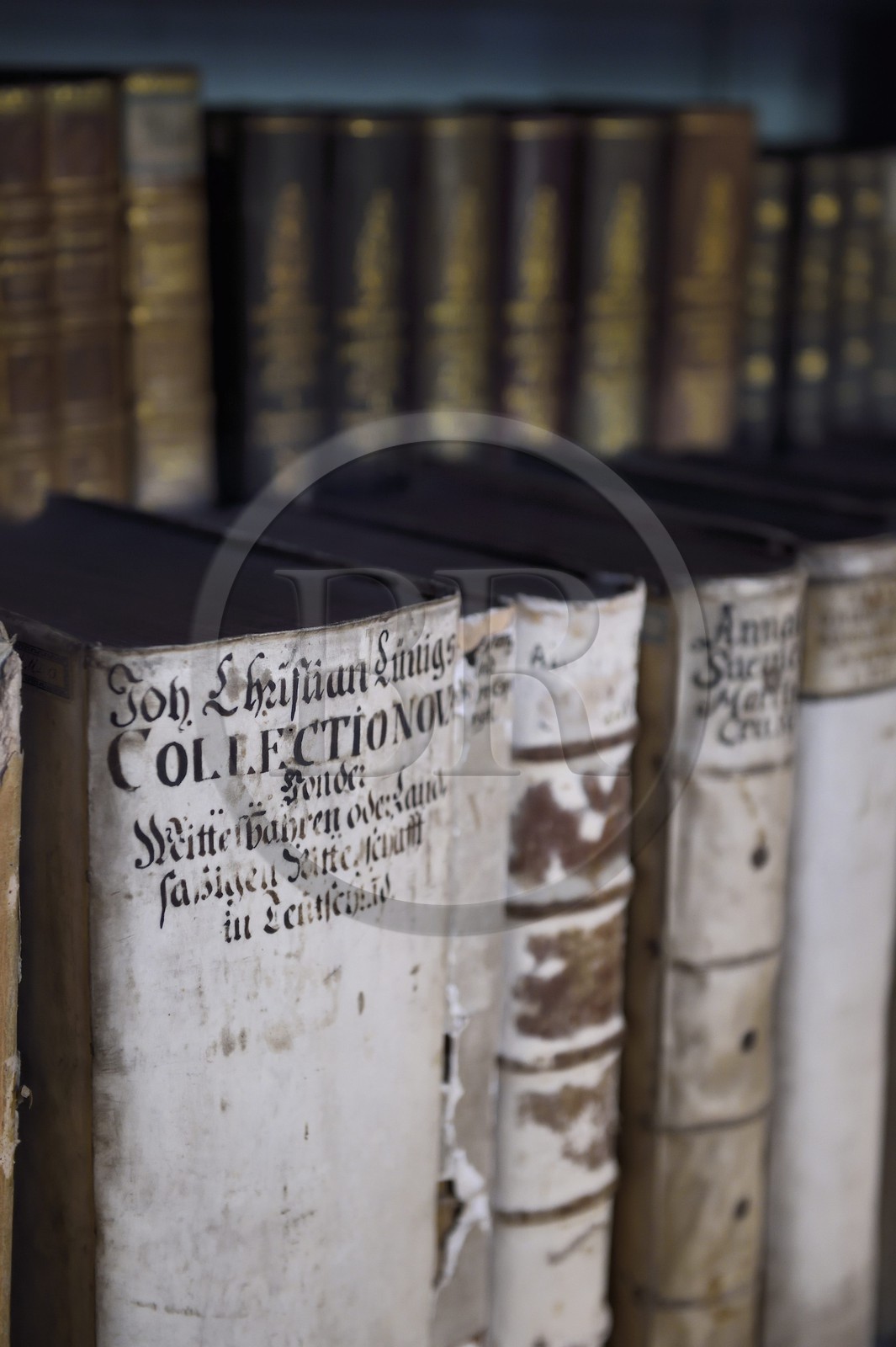 République Tchèque, Prague, centre historique classé Patrimoine Mondial de l'UNESCO, quartier de Strahov, bibliothèque du Monastère de Strahov, bibliothèque philosophique