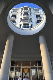 France, Alpes-Maritimes (06), Cannes, le palace du Martinez sur le boulevard de la Croisette