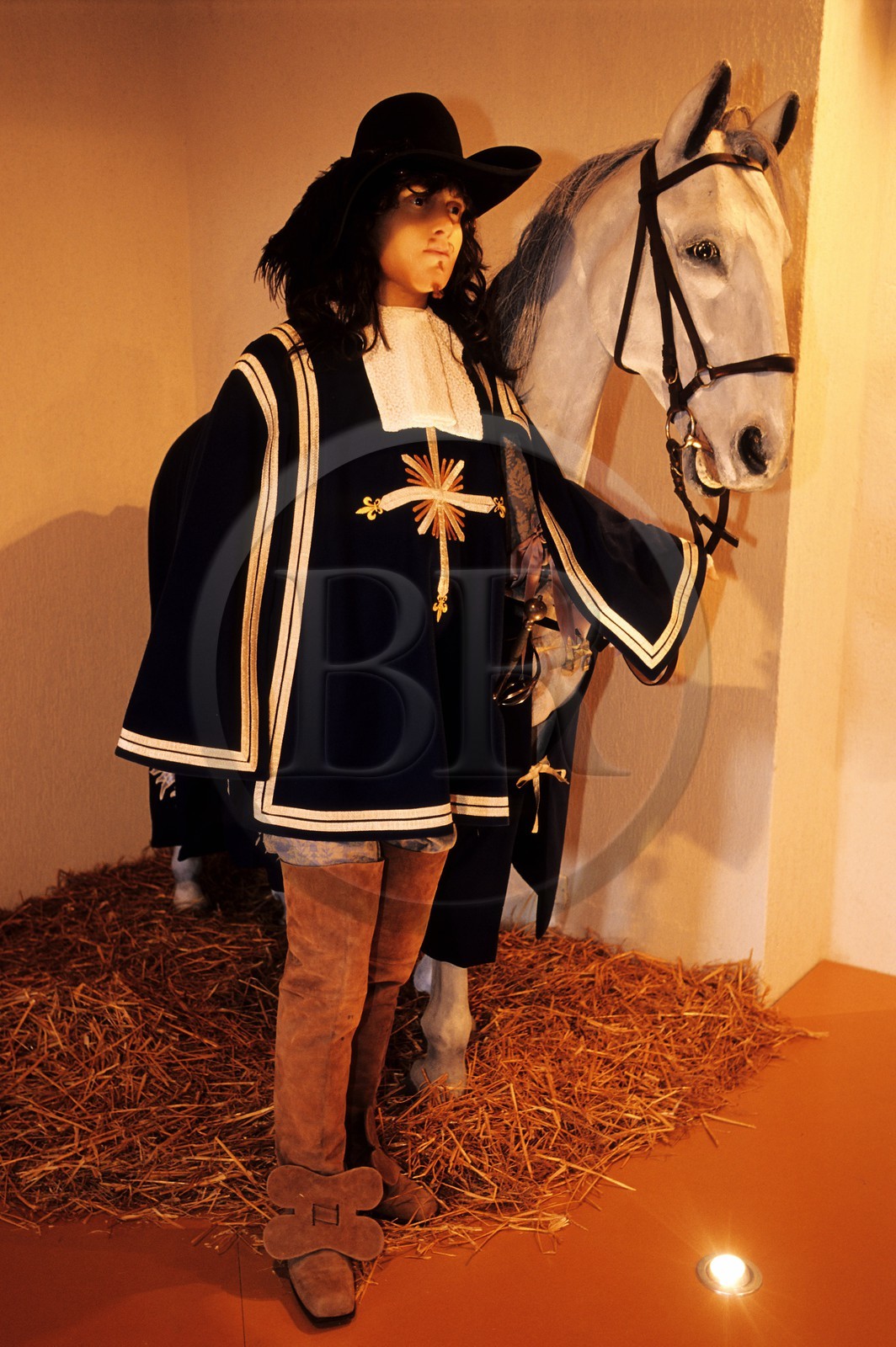 France, Gers, d' Artagnan museum in Lupiac, his birthplace, a musketeer of the King