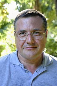 France, Alpes-Maritimes (06), Menton, Jardin Serre de la Madone, Franck Roturier directeur du service Parcs & Jardins