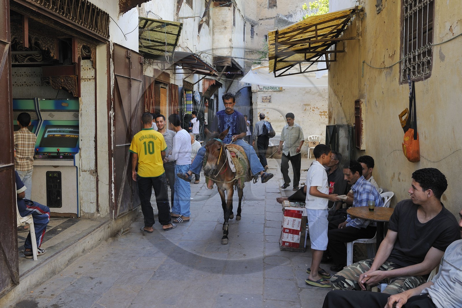 Maroc, Moyen Atlas, Fès, ville impériale, médina classée Patrimoine Mondial de l'UNESCO, Fès el Bali, quartier des Andalous