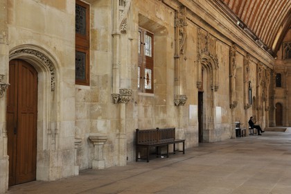 France, Seine Maritime, Rouen,  the Palais de Justice, which was once the seat of the Parlement (French court of law) of Normandy, Hall of prosecutors