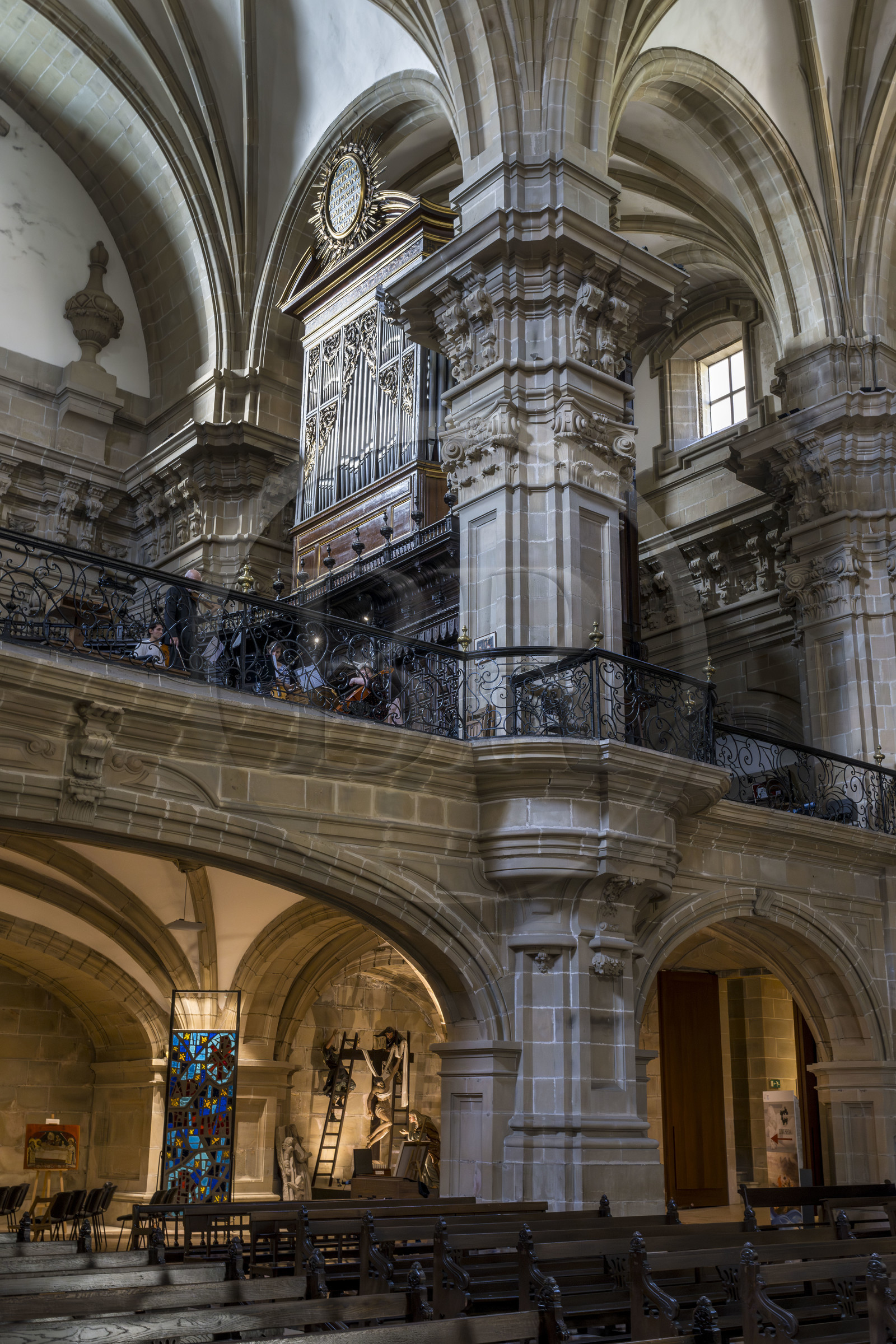Spain, province of Gipuzkoa (Gipuzkoa), San Sebastian (Donostia), Basilica of Saint Mary of the Angelic Choir (Basilica de Nuestra Senora del Coro)
