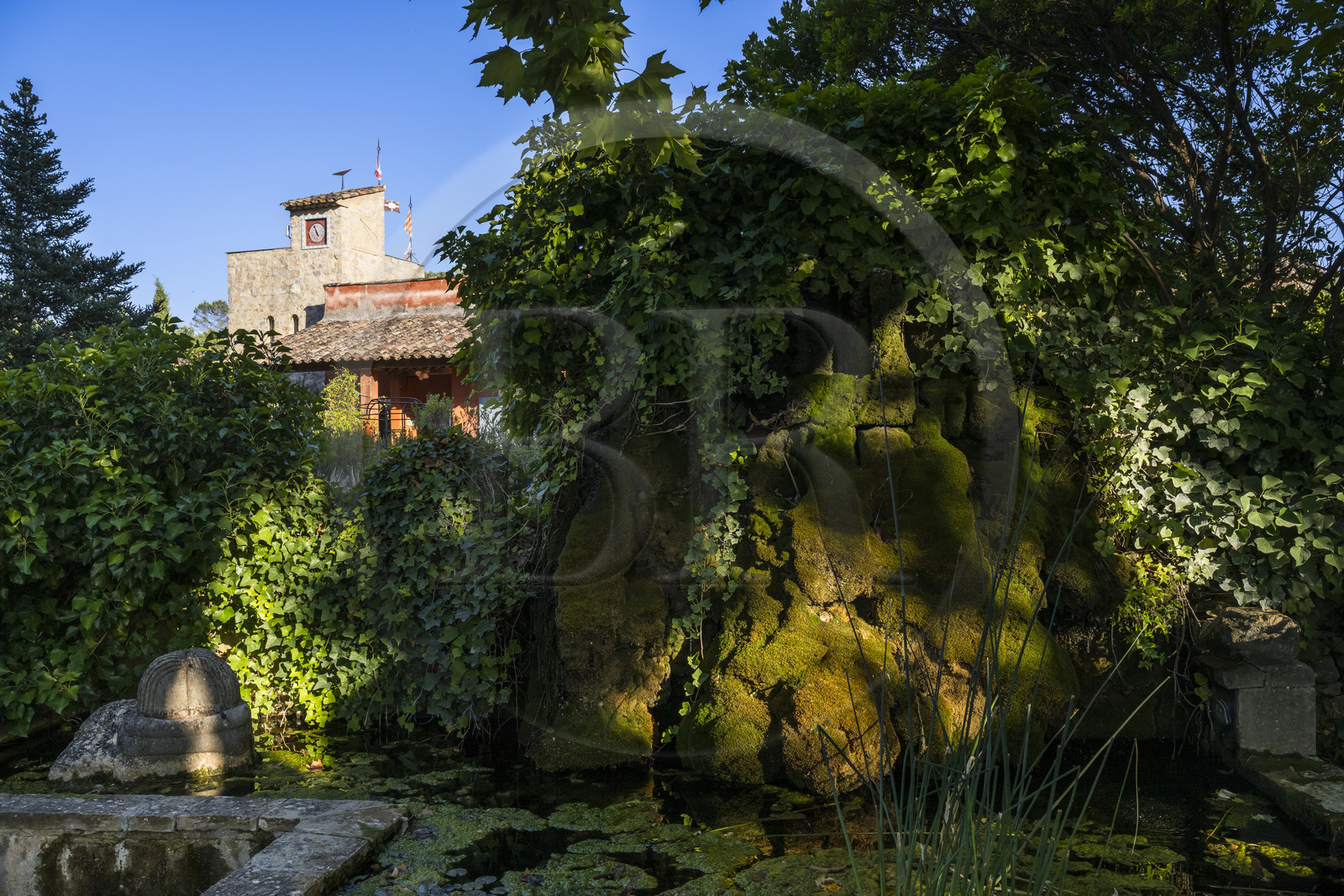 France, Var, Provence Verte (Green Provence), Bras village next to Saint Maximin, Le Peyrourier - une campagne en Provence Bed and Breakfast