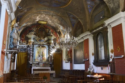 France, Haute Corse, Corte, Holy Cross (Sainte Croix) Chapel