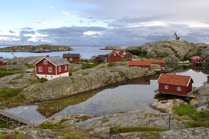 Suède, Västra Götaland, Väderöarna (iles météo) au large de Fjällbacka