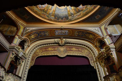 France, Finistere, Morlaix, the theater of the Pays de Morlaix (1888)
