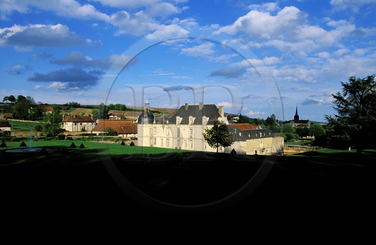 France, Marne (51), le château d'Etoges, hôtel restaurant