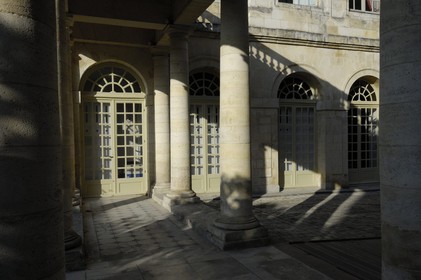 France, Charente-Maritime (17), La Rochelle, hôtel de la Bourse, chambre de commerce