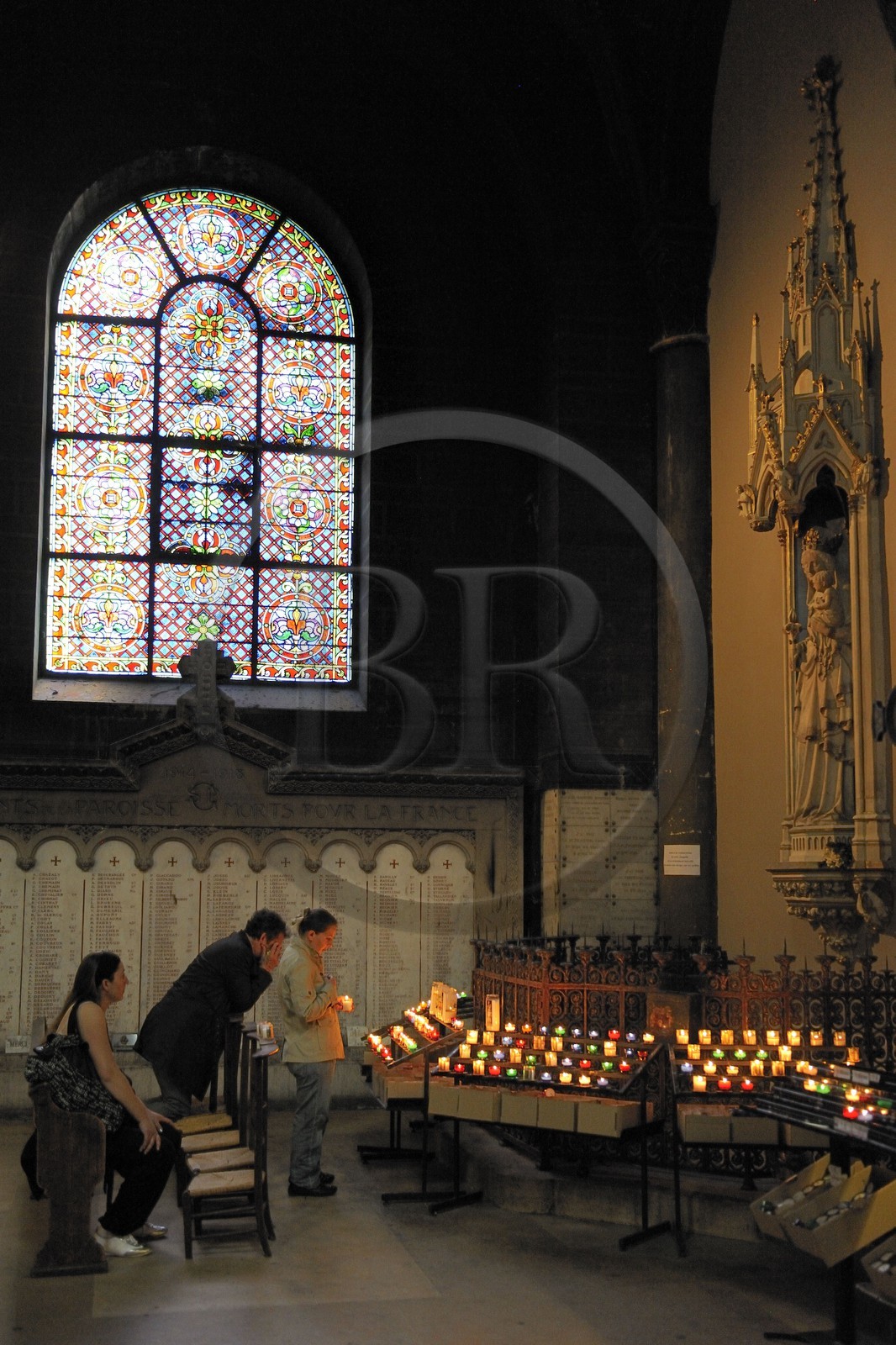 France, Paris (75), église Saint-Germain-des-Prés
