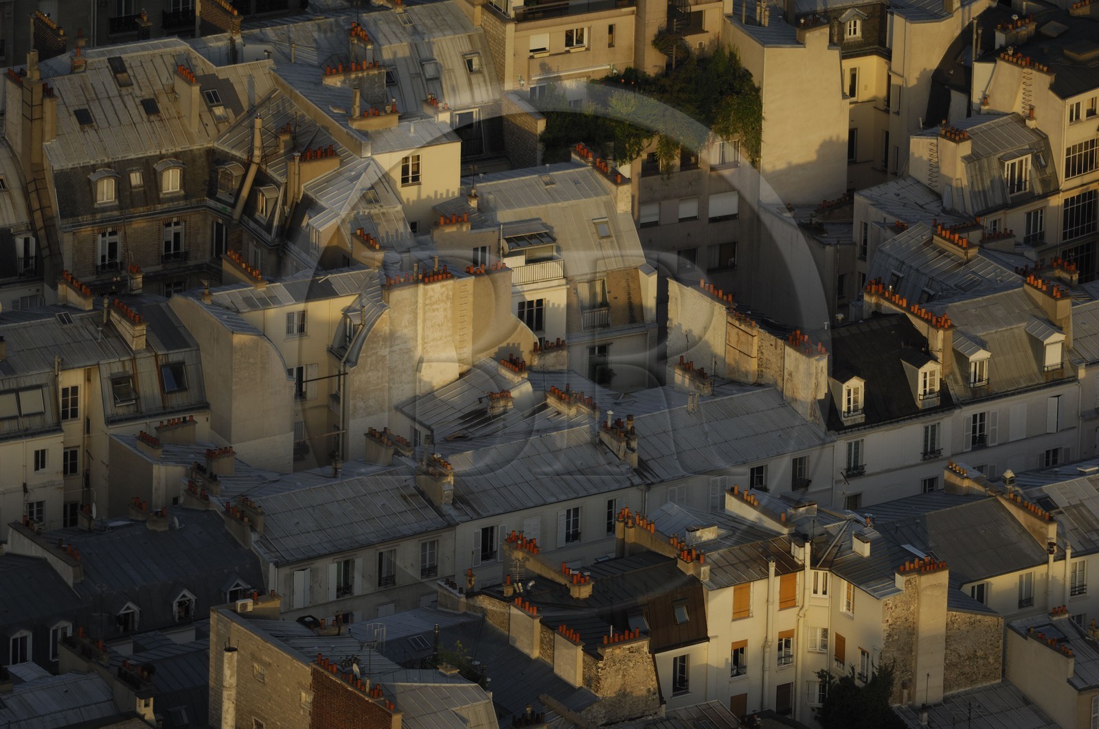 France, Paris (75), 7eme arrondissement, toits de la ville
