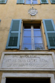 France, Corse-du-Sud (2A), Ajaccio, Musée de la Maison Bonaparte dans la maison natale de Napoléon Bonaparte