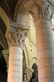 France, Nièvre (58), La Charité-sur-Loire, église prieuriale Notre-Dame, déambulatoire
