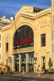France, Bouches-du-Rhône (13), Marseille, Le Vieux Port, le théâtre de La Criée sur la quai Rive-Neuve