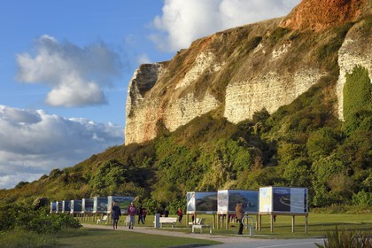 France, Seine Maritime, the town of Sainte Adresse in the neibourhood of Le Havre, cap de la Hève