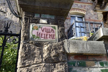 France, Meurthe-et-Moselle (54), Nancy, maison Art Nouveau au 10 rue Félix Faure