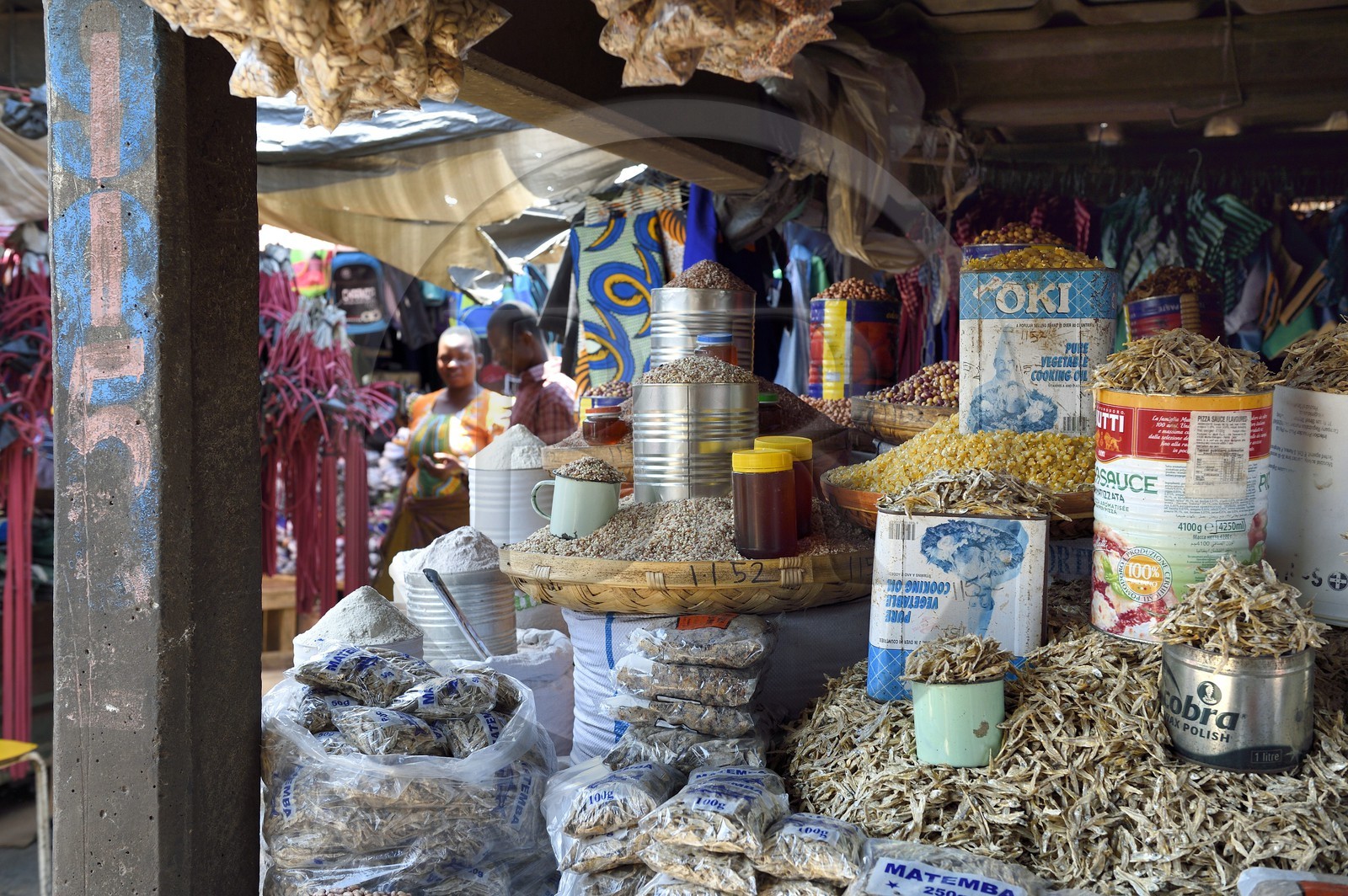 Zimbabwe, Harare, marché de Mbare