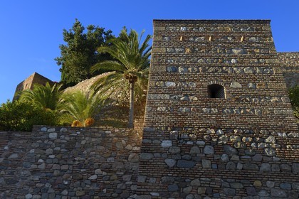 Espagne, Andalousie, Malaga, la Alcazaba