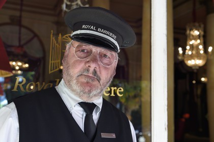 France, Calvados, Pays d'Auge, Deauville, Royal Barriere Hotel, Christian Grente Chief Valet