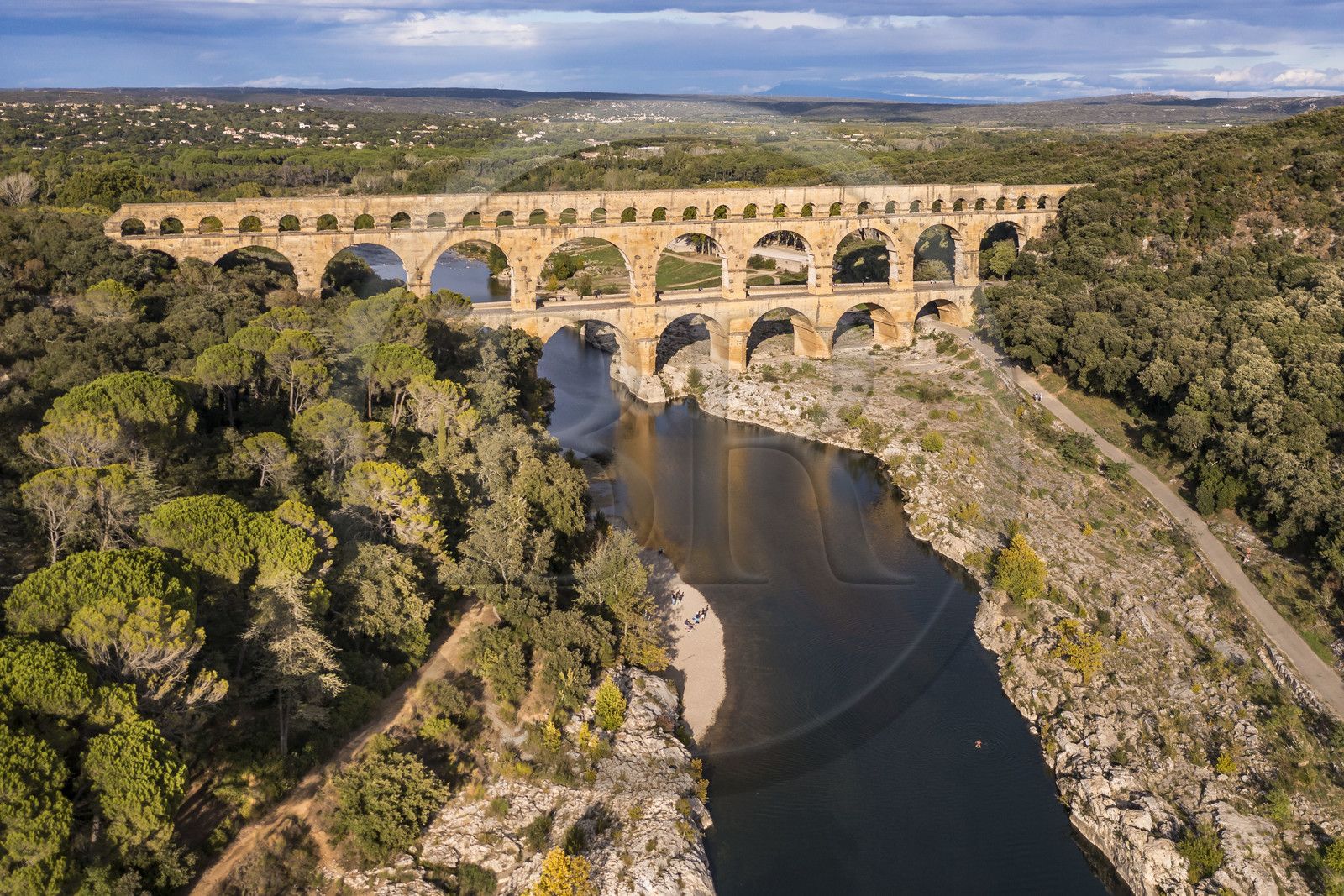 France, Gard (30),  (vue aérienne)