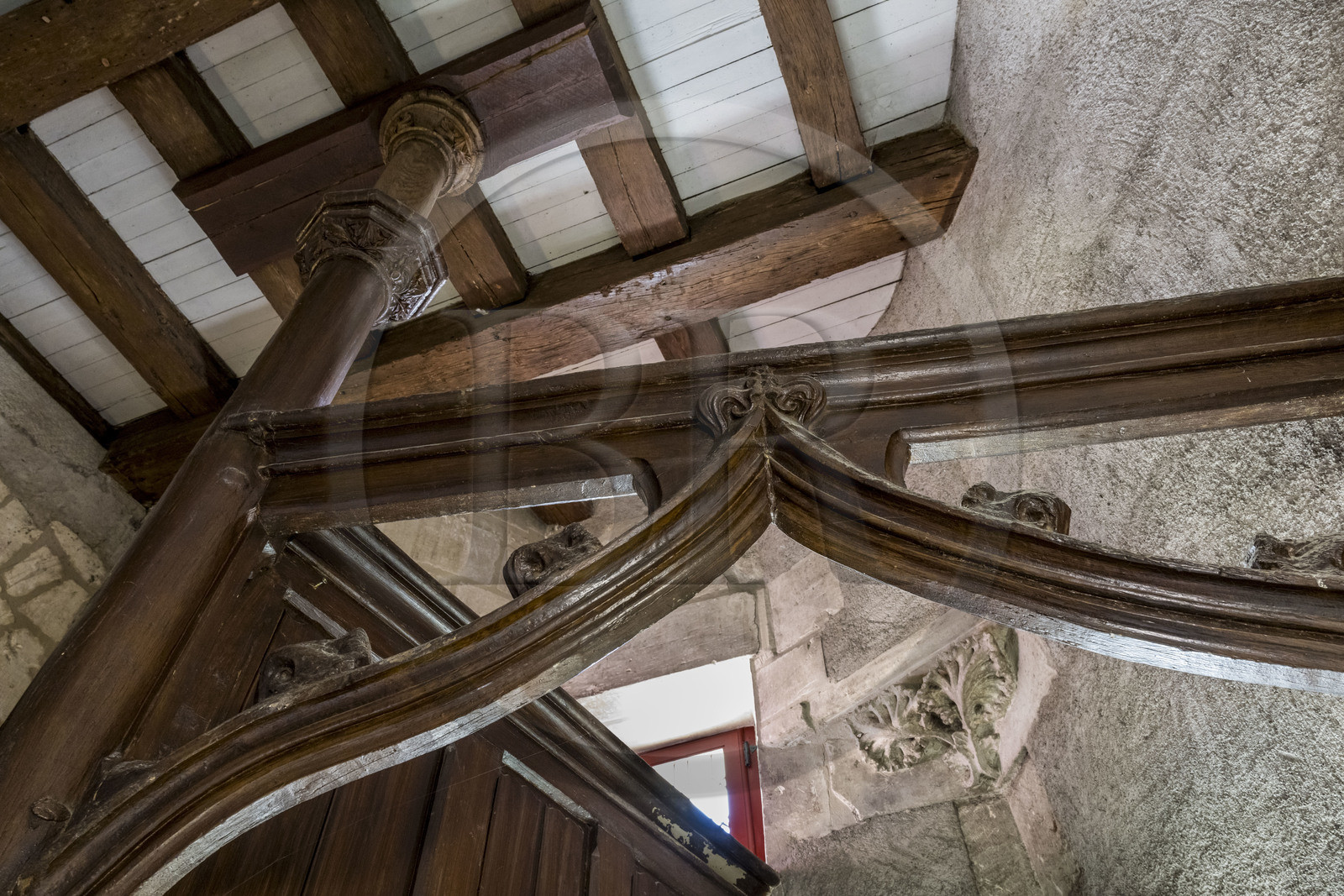 France, Loire-Atlantique (44), Nantes, quartier du Bouffay, manoir gothique de la Psallette (XVème siècle)