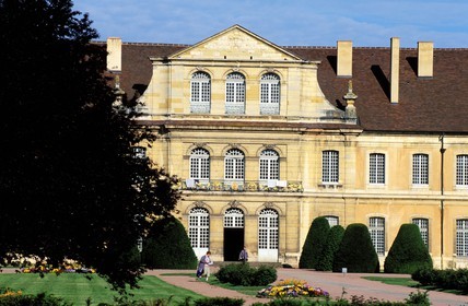France, Saone et Loire, Maconnais, former Cluny abbey, some old abbatial buildings, school of arts and crafts