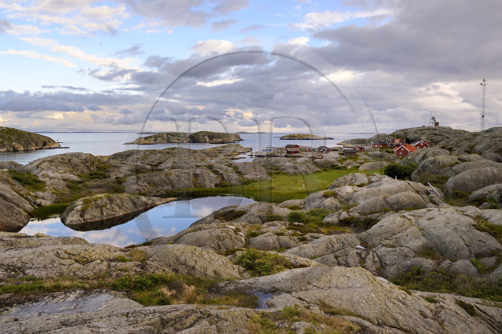 Suède, Västra Götaland, Väderöarna (iles météo) au large de Fjällbacka
