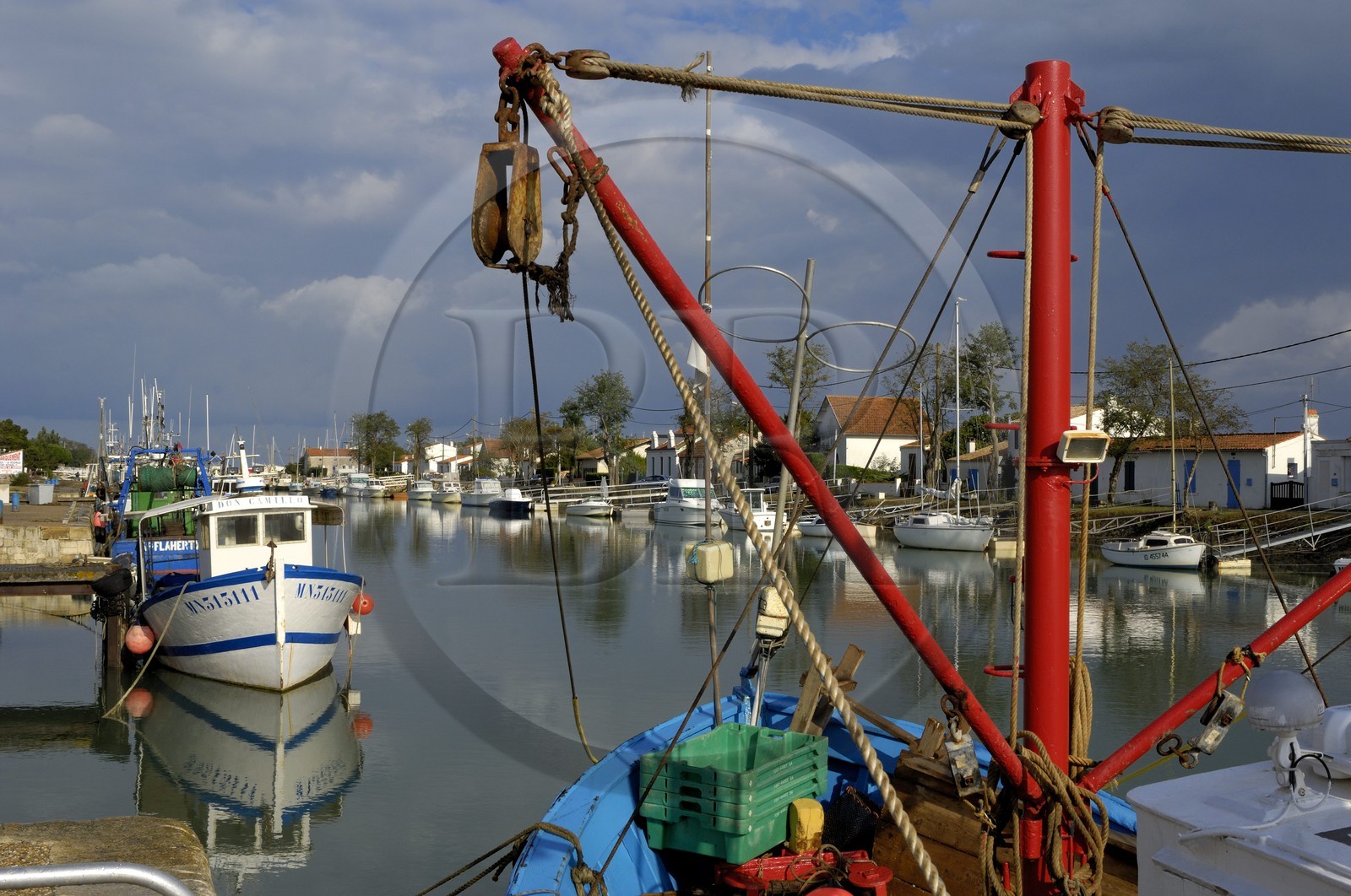 France, Charente-Maritime (17), Ile d'Oléron, port de Boyardville
