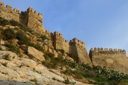 Spain, Andalusia, Almeria, the Alcazaba fortress
