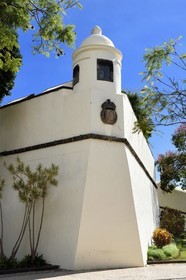 Portugal, Ile de Madère, Funchal, la Fortaleza et Palacio de Sao Lourenço, forteresse historique du XVe siècle, résidence officielle du Premier ministre et musée militaire