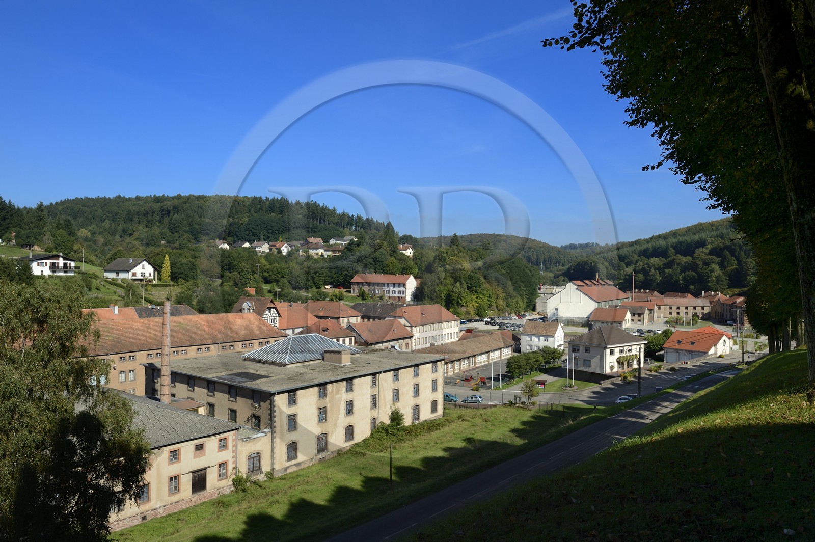 France, Moselle (57), Saint-Louis-les-Bitche, la Cristallerie Saint-Louis