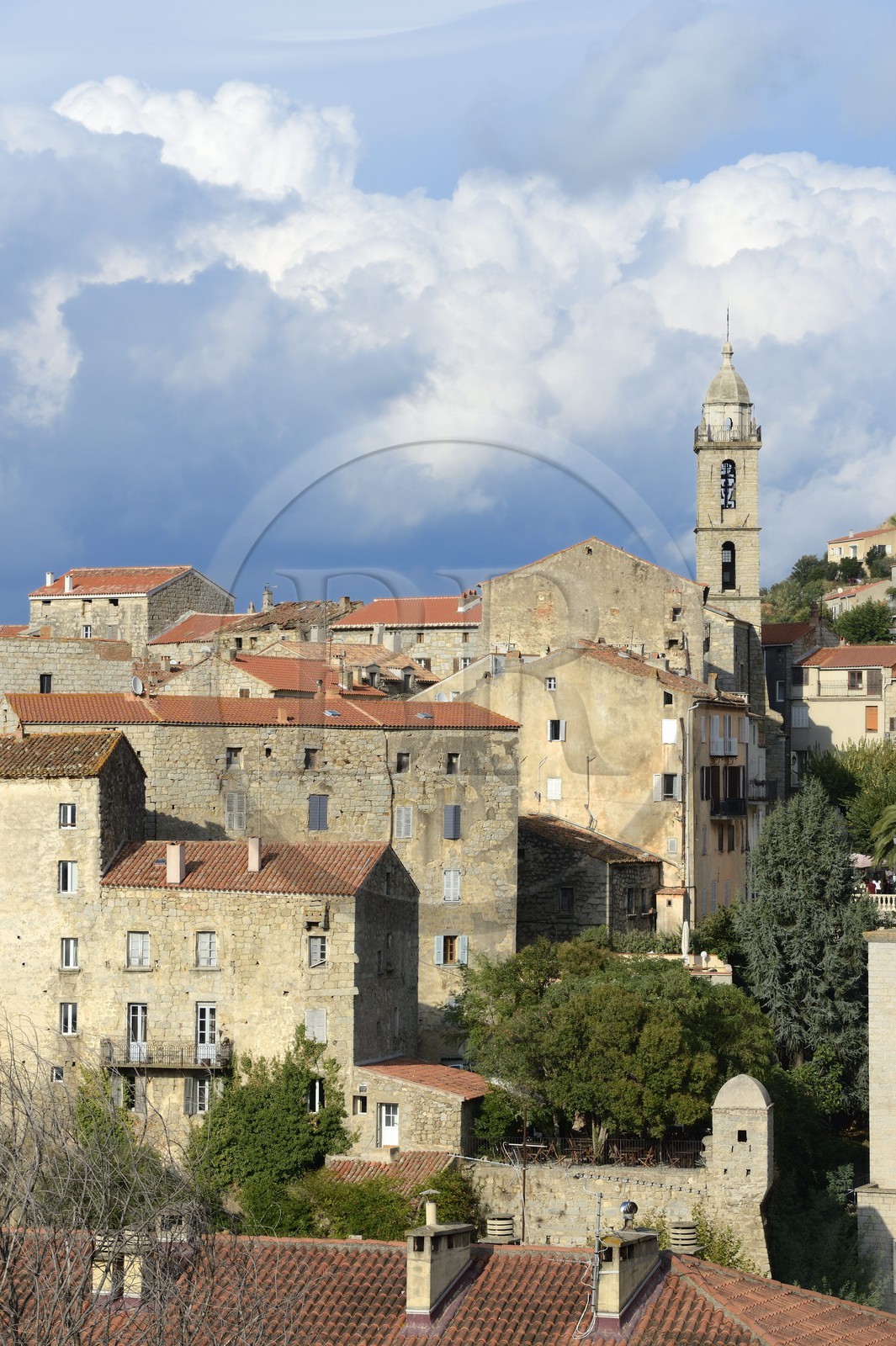France, Corse-du-Sud (2A), Sartène et l'église Sainte-Marie