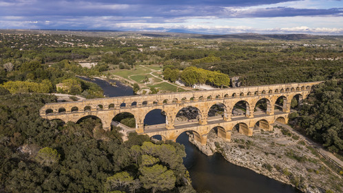 France, Gard (30),  (vue aérienne)