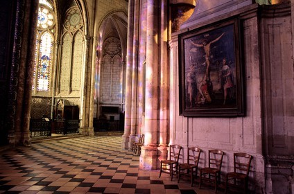 France, Oise (60), Beauvais, cathédrale St-Pierre (13-16ème siècle)