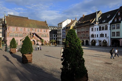 France, Haut-Rhin (68), Mulhouse, place de la Reunion, l'Hôtel de Ville et musée historique