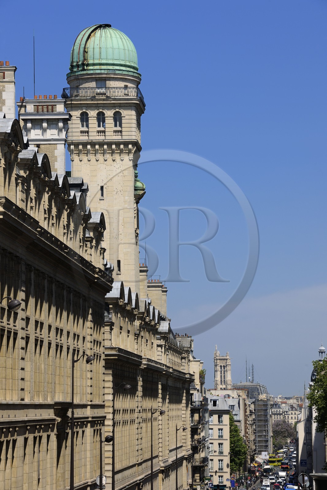 France, Paris, Latin Quarter, the Sorbonne in the Saint-Jacques street
