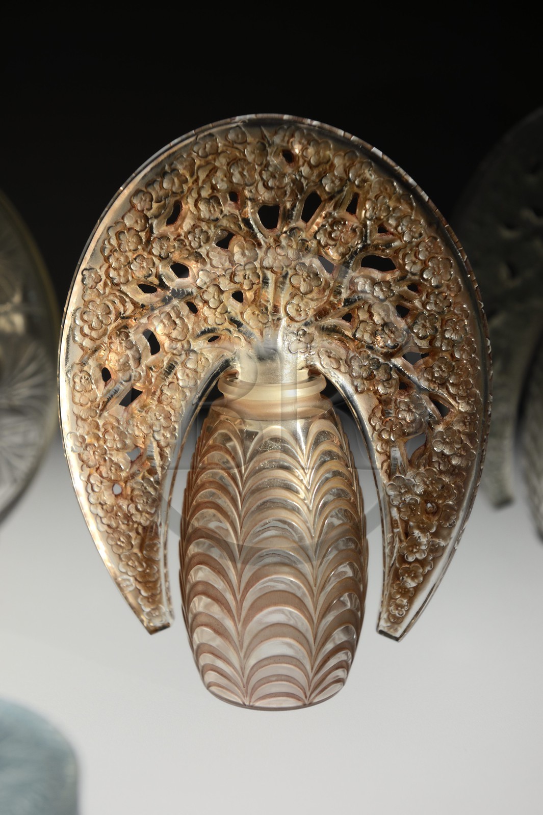 France, Bas-Rhin, Wingen-sur-Moder, Lalique museum, perfume bottle