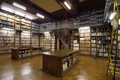 France, Paris (75), les Archives Nationales, Grands dépots, salle de l'Armoire de fer
