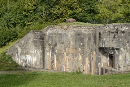 France, Moselle (57), Veckring, Ligne Maginot, forteresse du Hackenberg, bunker